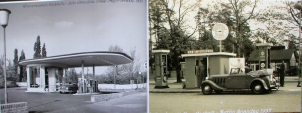 "Tankstellen wie sie damals waren" Gas Station-History 2017 (6450)